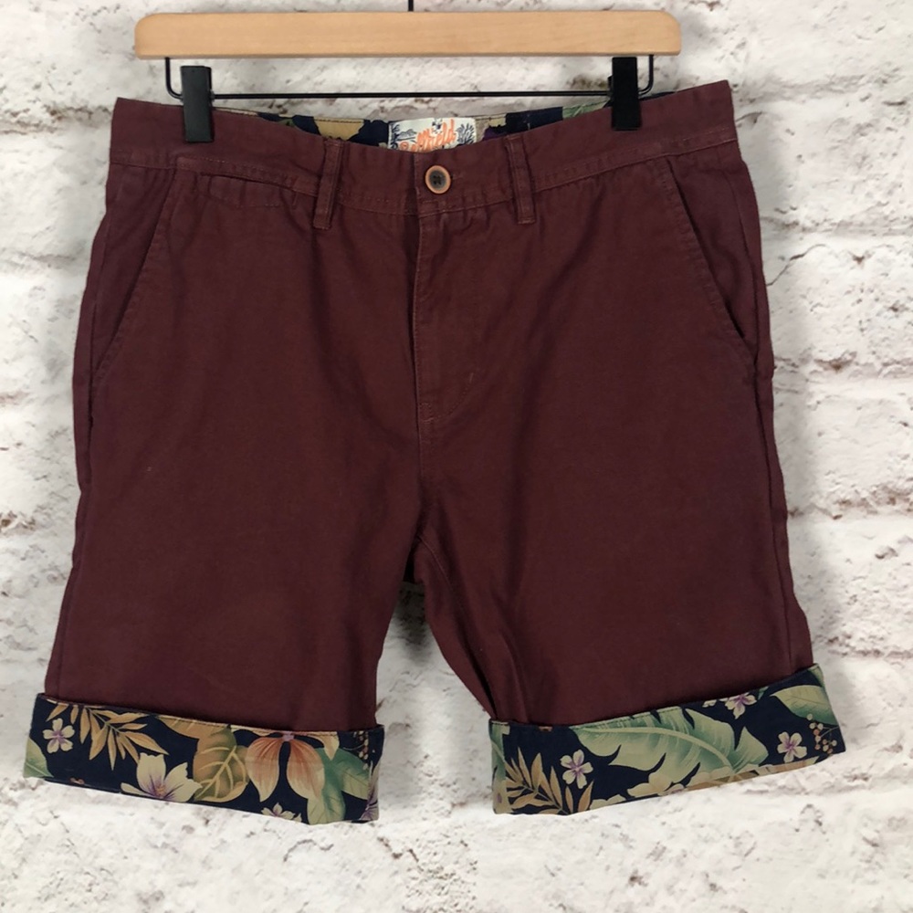 NWOT Bellfield Floral Shorts Sz 32